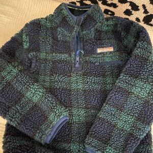Vineyard Vines Green and Blue Kids Jacket
